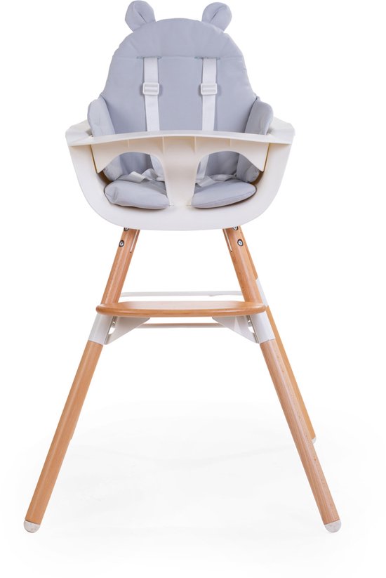 Childhome - Stoelverkleiner - Kussen voor kinderstoel - Evolu/Evosit - Waterafstotend - Grijs