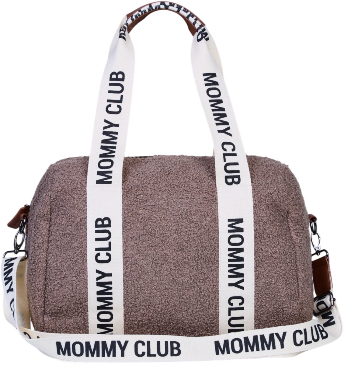 Childhome Mommy Club Verzorgingstas – Teddy Soft Brown – Signature Collectie – Incl. Verschoonmatje & Isolatietasje – 22L