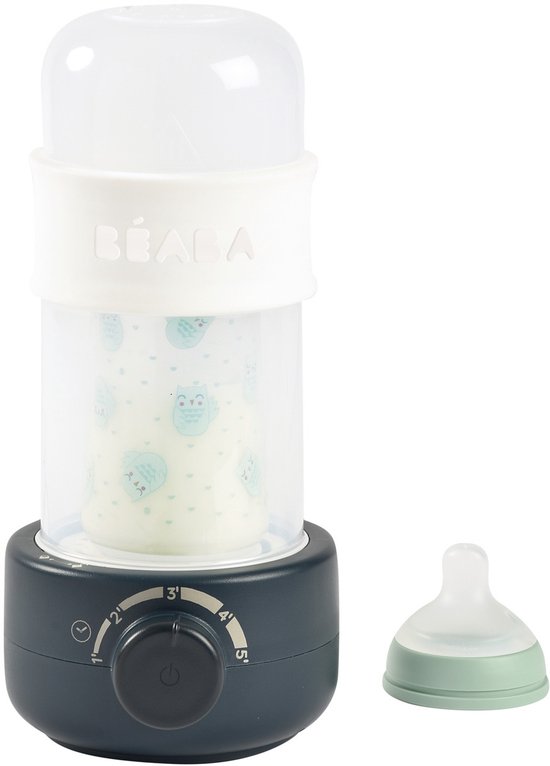 Béaba Baby Milk Second Flessenwarmer onderweg - Flesverwarmer - Sterilisator - Blauw van Merkloos — afbeelding 4