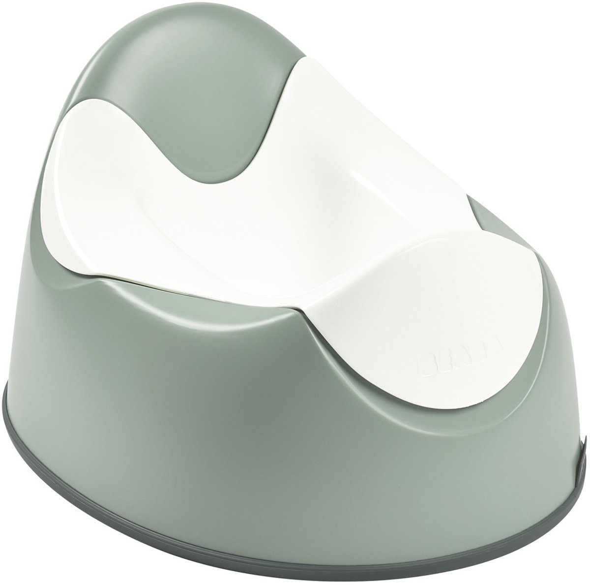 Béaba Ergonomisch Potje - Groen - Comfortabel en Praktisch - Gemakkelijk te Reinigen