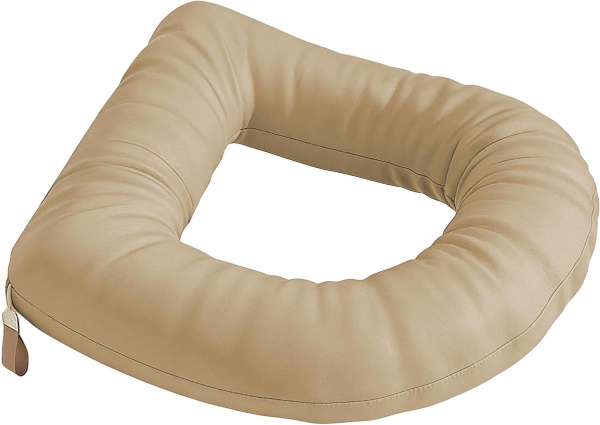 Toiletbril Kussen - Zachte Hoes - Extra Comfort - Waterdicht Elastisch - Universeel - Khaki