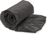 Heckett & Lane - Satijn HSL 90/210-220+35 cm. Dark Gull Grey
