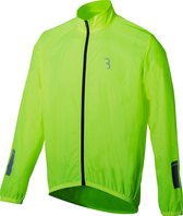 BBB Cycling BaseShield Regenjas Fiets - Wielren Fietsjack - Regenjack - Wind- en Waterdicht - Neon Geel - Maat L