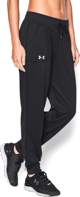 Under Armour Tech Pant Solid Sportbroek - Dames - Maat XS - Zwart | bol.com