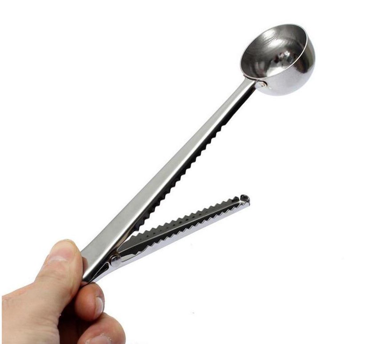 Bekerschep, lepelschep, maatbeker voor vloeistoffen, koffielepel met multifunctionele handgreep, comfortabele maatbeker voor het meten van koffie, huisdiervoeding, granen
