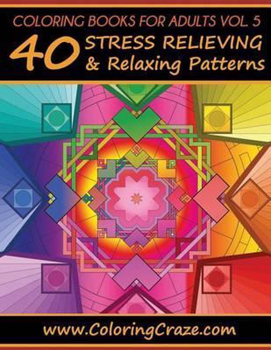 Coloring Books for Adults Volume 5 - cover