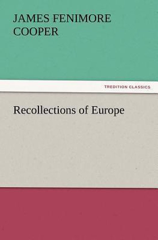 Recollections of Europe - cover