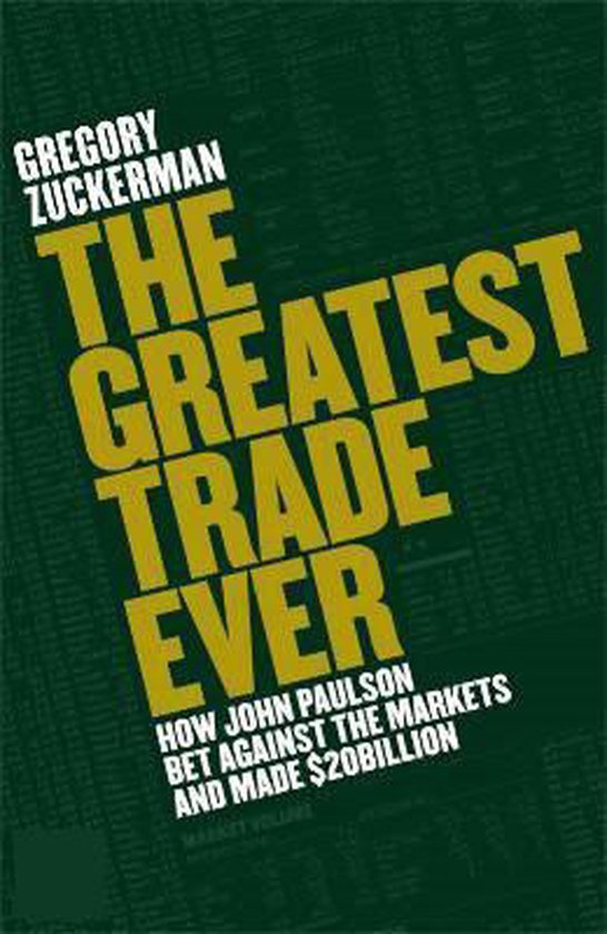 The Greatest Trade Ever - cover