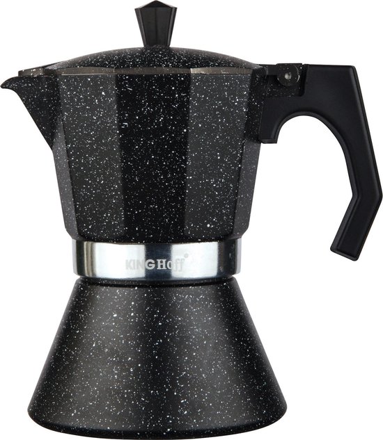 Koffiepot Percolator INDUCTIE - Italiaanse Espresso Maker - 300ml - 6 kops - Moka... |