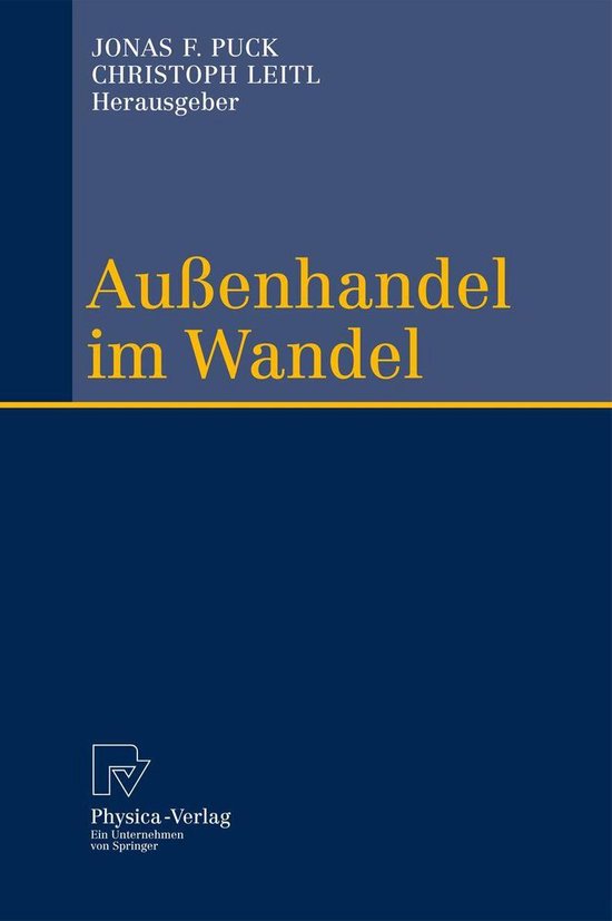 Business and Economics (German Language) - Außenhandel im W ... - cover