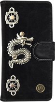 MP Case Mystiek design Zwart Hoesje voor Huawei P9 Lite Mini Draak Bedel
