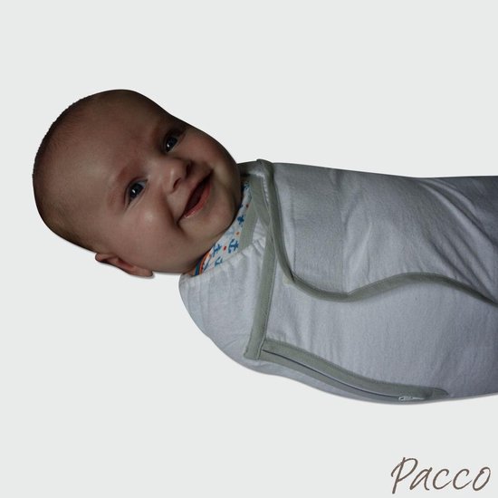 Pacco Plus Large Summer Afbouwdoek - vanaf 6 à 7 kg - wit van Merkloos — afbeelding 2