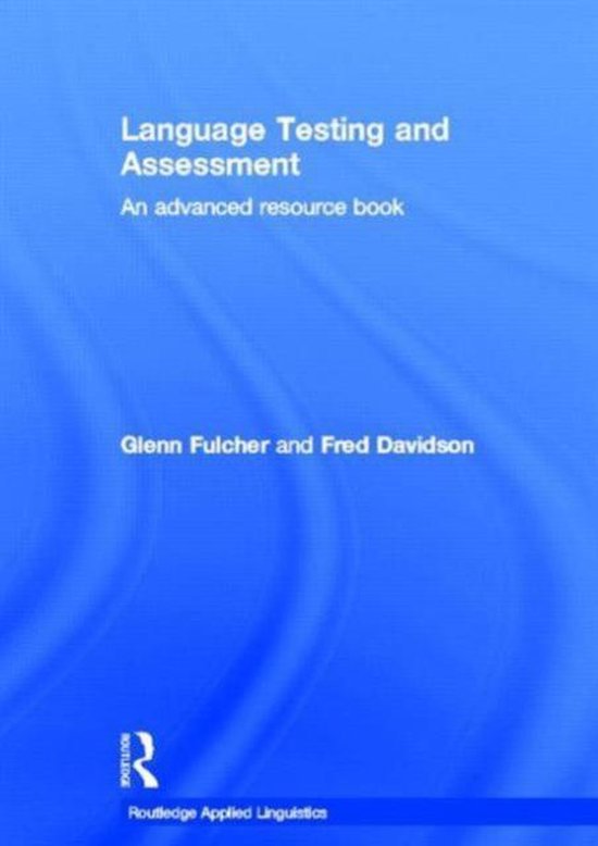 Language Testing And Assessment