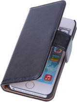 PU Leder Zwart Hoesje iPhone 6 (4.7 inch) Book/Wallet Case/Cover