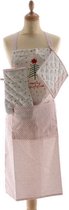 HHCP Schort - Pannelap - Ovenhandschoen kind Kerst - Wit, Rood