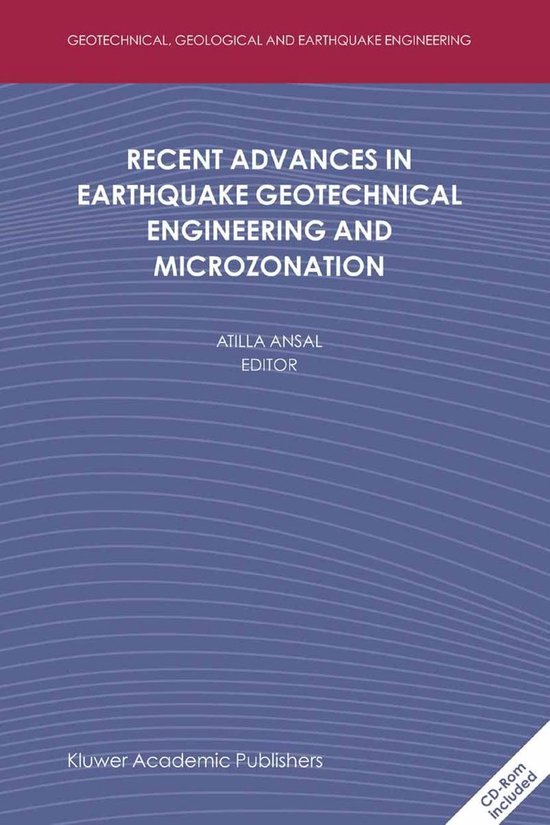 Geotechnical, Geological and Earthquake Engineering 1 Recent Advances