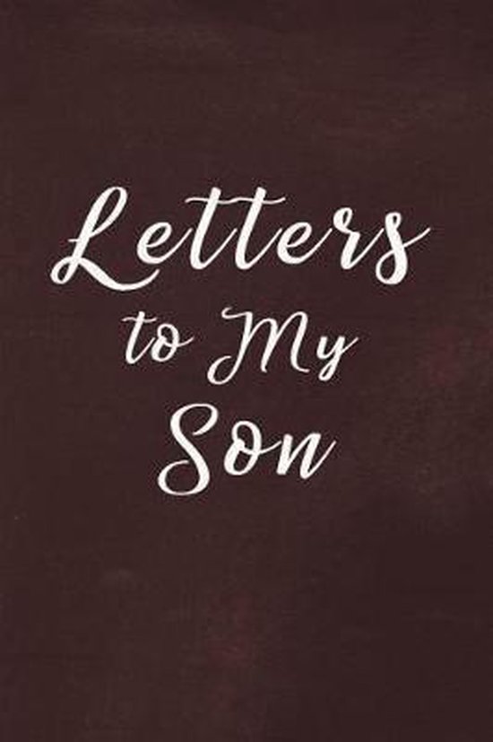 Keepsake - From Mom Dad- Letters to My Son Book - cover