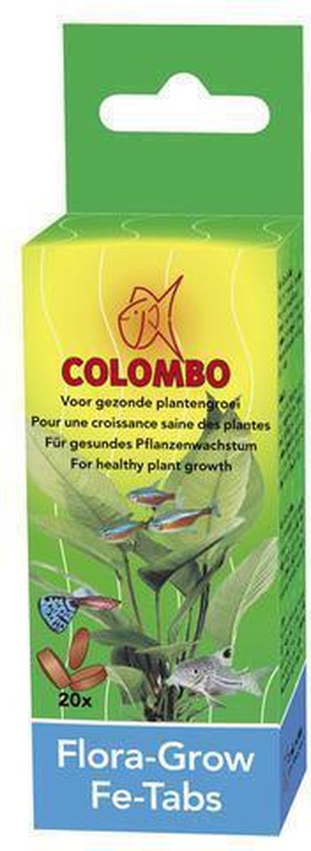 Colombo Flora Grow Fe Tabs 20 St