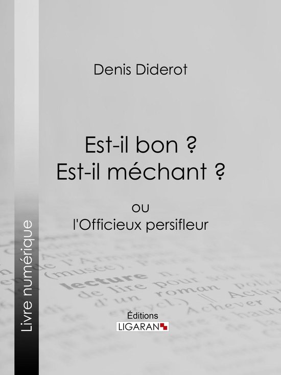 Est-il bon ? Est-il méchant ? - cover