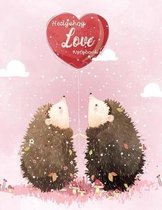 Hedgehog Love Notebook