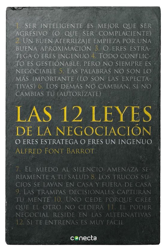 Las 12 leyes de la negociación - cover