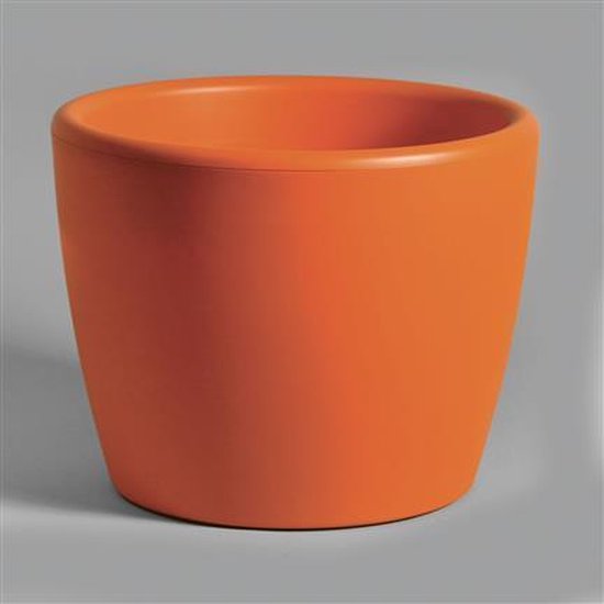 Buiten bloempot Essence 45xh31 cm Bowl Pot Oranje kunststof | bol.com