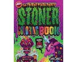 The Friday Pizza Party Stoner Coloring & Activity Book-The Friday Pizza Party Stoner Coloring Book
