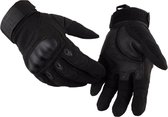 Motorhandschoenen -  Volledige bescherming - Racing Motorbike Motocross -Ademende Handschoenen - Size L - Zwart