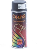 ColorWorks Verf Spuitbus - Spuitlak - Hittebestendig - Antraciet - 400 ml.