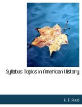 Syllabus Toplcs in American History
