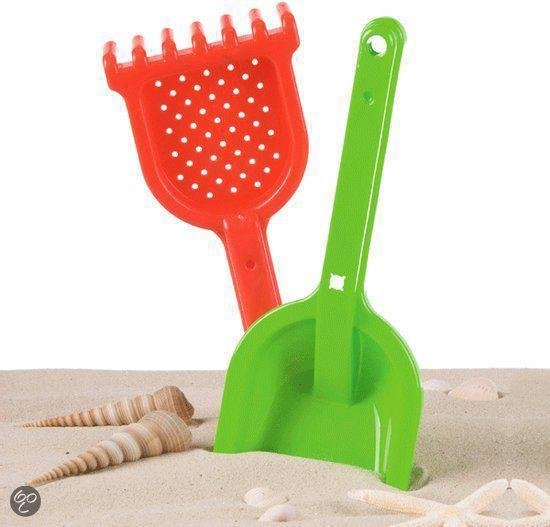 Strand speelgoed schep en zeef 30 cm | bol.com
