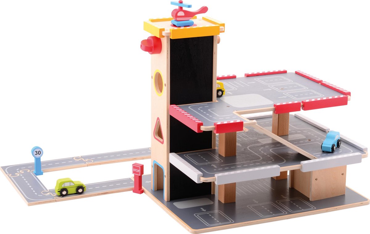 Jouéco Garage met Accessoires — afbeelding 9