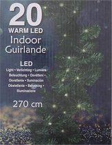 Guirlande dennen met ledverlichting - 20 ledlampjes