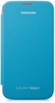 Samsung Galaxy Note 2 Flip Case - Blauw