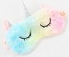 foto van Slaapmasker - Unicorn - Reizen - Kinderen - Vrouwen Mannen - Multi