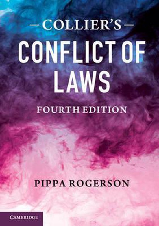 Collier’s Conflict of Laws