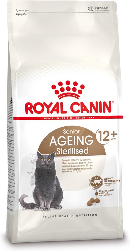 Royal Canin Ageing Sterilised 12+ - Kattenvoer - 400 g