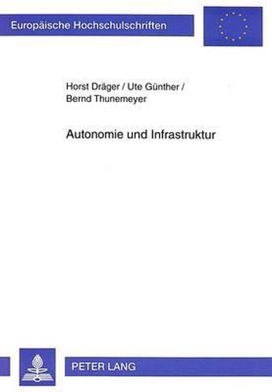 Autonomie Und Infrastruktur - cover