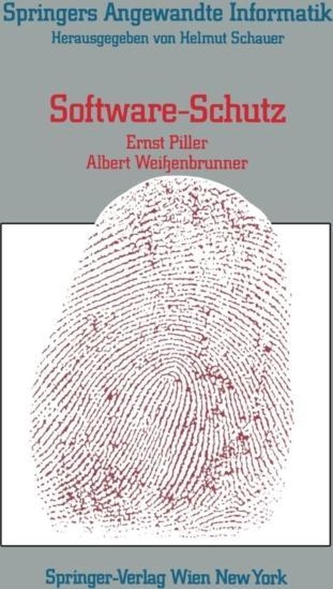 Springers Angewandte Informatik- Software-Schutz - cover