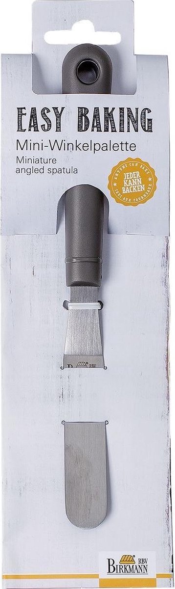 Easy Baking Mini Gehoekte Spatel Lemmet 8cm