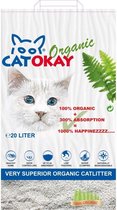 CatOkay Organic - Kattenbakvulling - 20 l