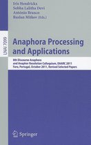 Anaphora Processing and Applications
