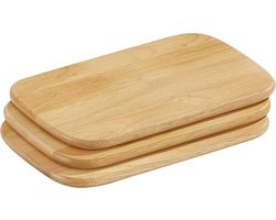 Ontbijt-snijplank set van 3 stuks