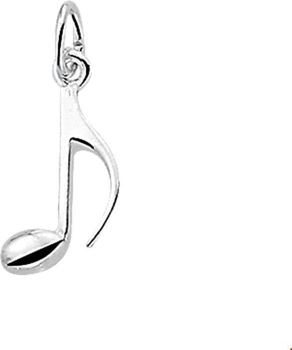 Zilveren Hanger muzieknoot 1003390