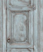 Wonderbaar bol.com | Home oude deur donkergrijs behang (vliesbehang, grijs) LH-49