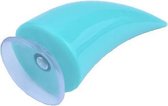 Licht blauwe duivel hoorntjes / oortjes (set van 2 stuks) Devil horns / ears lichtblauw blauw light blue voor op helm