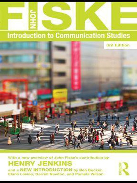 Studies in Culture and Communication - Introduction to Commu ... - cover