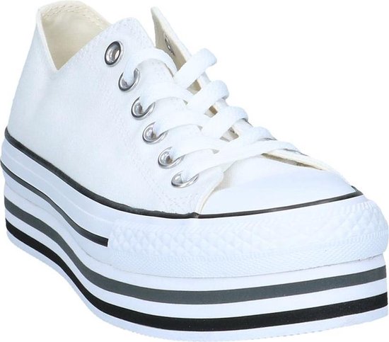 Witte Sneakers Converse All Star Chuck Taylor Platform Layer | bol.com