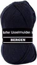 Botter Bergen D. blauw 10 - Botter IJsselmuiden PAK MET 5 BOLLEN a 100 GRAM. PARTIJ 617578.