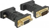 DeLOCK 63326 video kabel adapter VGA (D-Sub) VGA (D-Sub) + USB Zwart